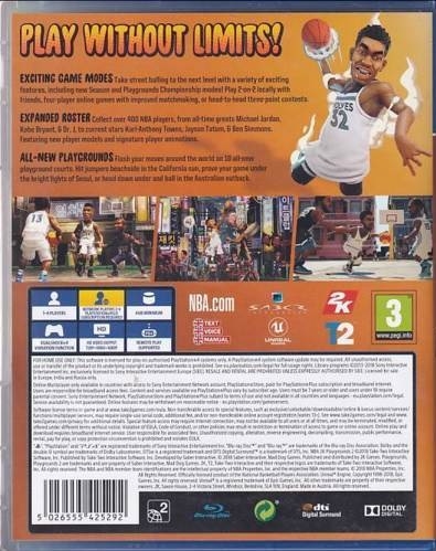 NBA2K - Playgrounds 2 - PS4 (B Grade) (Genbrug)